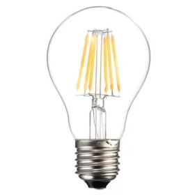 LED-lampa AMPF08 Filament, E27 8W, vit, AMPUL.eu