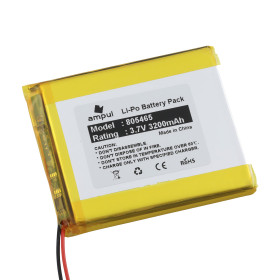 Batterie Li-Pol 3200mAh 3,7V avec puce de protection 805465