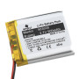 Li-Pol-Akku 500mAh 3,7V, Modell 503035, mit Schutzchip