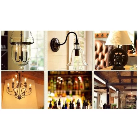 Bec LED Filament E27 8W, alb cald, design retro