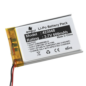 Baterie Li-Pol 600mAh 3.7V tip 423048 pentru dispozitive electronice