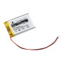 Batteria Li-Po 1000mAh 3.7V 523450 connettore 2-pin