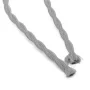 Espiral de cable retro gris 2x0,75mm con cubierta textil