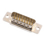 D-SUB DB15 Male 15-pin Connector, Solder Cup