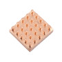 Medený chladič 13x12x4mm s teplovodivou páskou