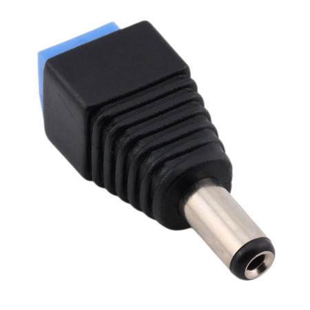 DC konektor samec 5,5x2,1 mm so skrutkovacou svorkovnicou