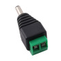 Conector DC macho 3,5 x 1,35 mm con bloque de terminales