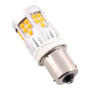 BAU15S LED-pære 39 SMD 3030, Gul, 12V-50V