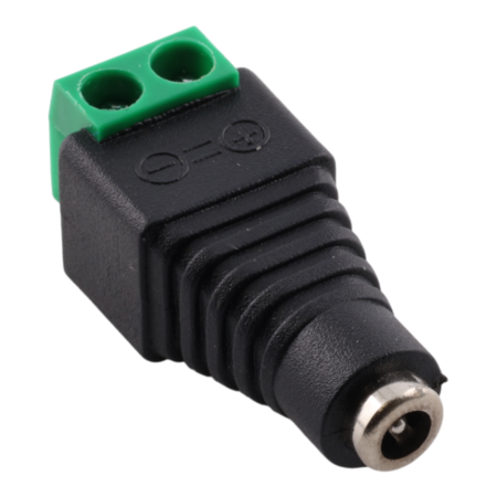 Conector de alimentación de CC hembra 3,5 x 1,35 mm con terminales