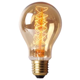 Design retro glödlampa Edison T5 40W, sockel E27, AMPUL.eu