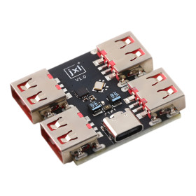 Modulo HUB USB 2.0, 4 porte con connettore USB-C compatto