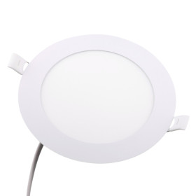 Lampă LED tavan rotundă, 9W, pentru gips-carton, 3 culori