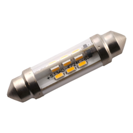 Bec LED 3014 SMD 360° SUFIT 6V DC pentru plafon auto