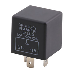 Třípinový relé přerušovač CF14 JL-02 pro LED blinkry