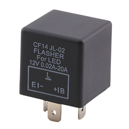 Třípinový relé přerušovač CF14 JL-02 pro LED blinkry