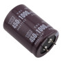 450V 1000µF elektrolytický kondenzátor, radiální provedení