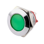 Kovinska LED indikatorska lučka 22 mm – različne barve, IP65
