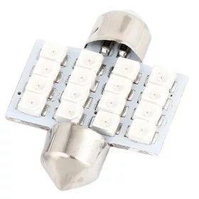 LED 16x 3528 SMD SUFIT - 31 mm, giallo, AMPUL.eu