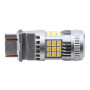 Duální LED žárovka patice 3157, 36 SMD 3030, bílá a žlutá