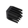 Aluminium køleplade 9×9×12 mm – sort eller sølv