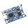 Micro USB charging module with protection for Li-Ion 18650