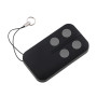 Télécommande universelle noire pour porte de garage 260-868 MHz