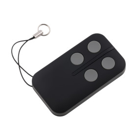 Telecomando universale per garage nero 260-868MHz, compatibile