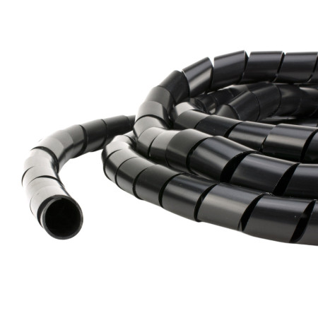 Tubo a spirale 10 mm per cavi, lunghezza 10 m