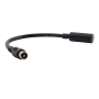 Adapter kablowy DC 5,5×2,1 mm do RCA (męski) – 19 cm