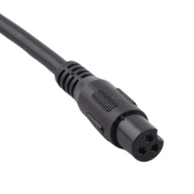 Adapter DC 5,5×2,1 mm na GX12, 3-pinski – 20 cm kabel