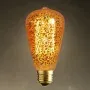 Design retro izzó Edison T6 40W, foglalat E27, AMPUL.eu