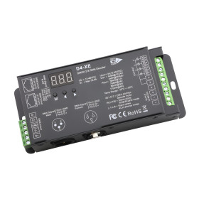 DMX512 dekodér D4-XE, 4-kanálový LED kontrolér 12-48V DC