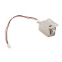 Electromagnetic lock LY031 with latch - 6/12V DC