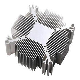 Aluminum heatsink 92×92×40mm for 20–100W SMD/COB LEDs
