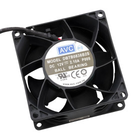 Ventilateur axial 80x80x38 mm 12V PWM IP20 DBTB0838B2S