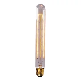 Dizajnová retro žiarovka Edison I6 40W, pätica E27, AMPUL.eu