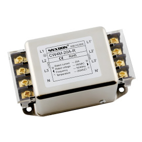 EMI filtr CW4M 380VAC – třífázový 4vodičový, svorky