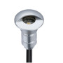 Lumină LED încastrată exterior IP67 0,8W argintie 12V