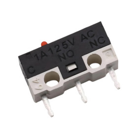 Mikrospínač KW10-CZ0P45 1A/125VAC SPDT s pájecími vývody