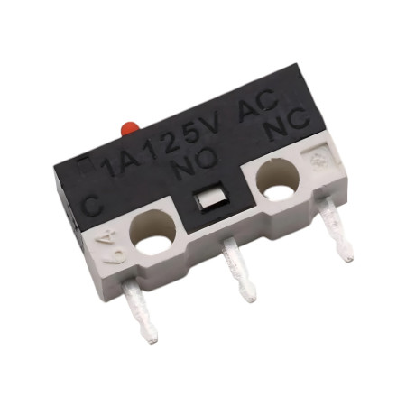 Mikrospínač KW10-CZ0P45 1A/125VAC SPDT s pájecími vývody