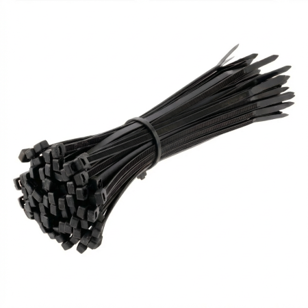 Nylonriemen 3x100mm schwarz – 100 Stück