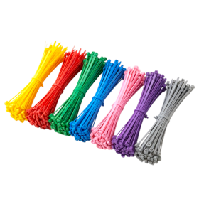 Barevné nylonové stahovací pásky 3x100mm balení 100ks