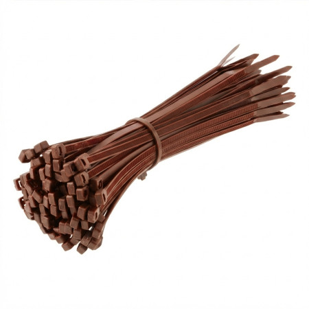 Benzi de strângere nailon 5x300mm, 50 buc – rezistență UV