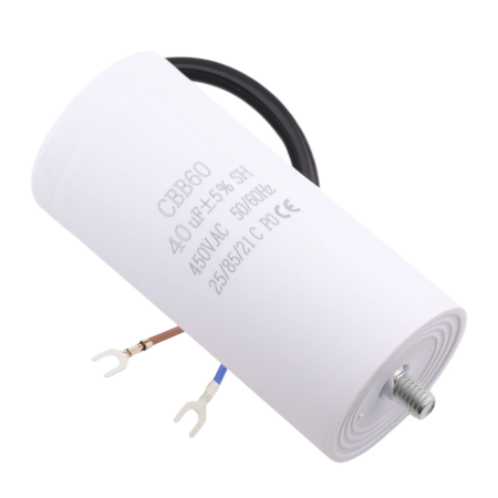 Condensatore di marcia CBB60 40µF 450VAC 50/60Hz