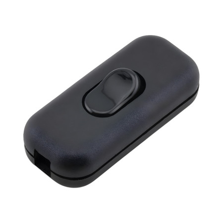 Průchozí kabelový kolébkový vypínač s parametry 6A a 250V