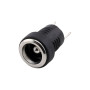 DC-Einbaubuchse 5,5×2,1 mm DC-220B mit Mutter