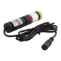 660nm red laser module IP67 with 10x10 DOE grid