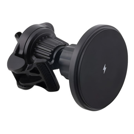 Chargeur de voiture magnétique sans fil 15 W RGB USB-C