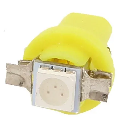 T5, B8.5D, 1x 5050 SMD LED - Keltainen, AMPUL.eu