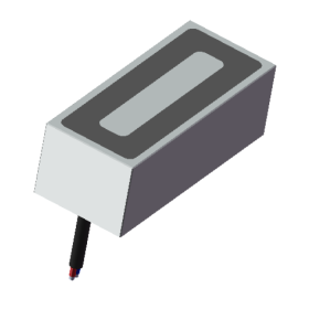 Přídržný elektromagnet 2000 N 120×50×40 mm, 12/24 V